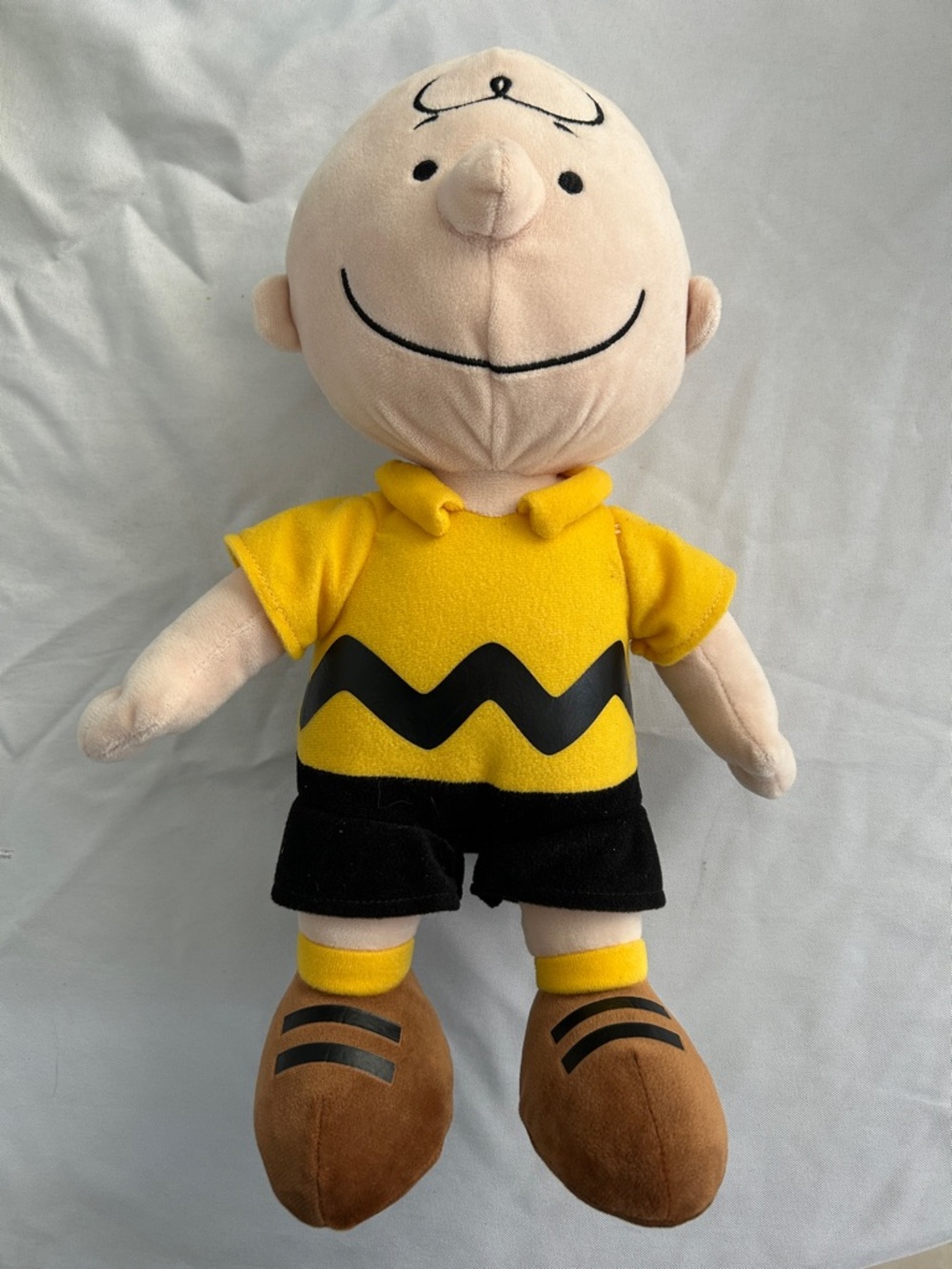 Kohl's Charlie Brown Plush in Yellow, Black & Tan